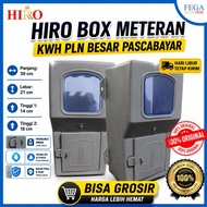HIRO Large PLN KWH Meter Box Postpaid Outdoor Electric KWH Box 1 & 3 Phase Lockable