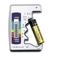 🇲🇾 Universal Digital Battery Tester AA AAA C D N 1.55V 9V (6F22) Button Checker Meter Generic penguj