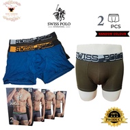 2pcs/set Swiss Polo Seluar Dalam Lelaki Men Spender Adult Comfort Underwear