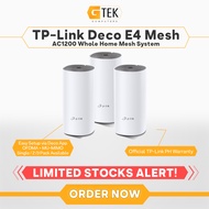 TP-Link Deco E4 AC1200 Whole Home Mesh Wi-Fi System