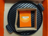Le Creuset Bistro Pan Grill 牛扒煎pan 坑紋 陶鐵鍋 32cm