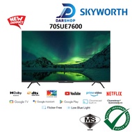 Skyworth TV 55 / 70 Inch 4K Smart Eyecare TV UHD Android LED Google TV 55" 70" Television 电视 電視機 55S