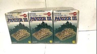 1/144 CAN DO Panzer III 模型坦克共六盒