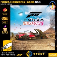 Forza Horizon 5 PC Game Car Racing [ 64GB USB Plug To Your PC Install and Play The Game ]