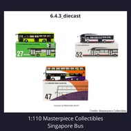 [Local Stock] 1:110 Masterpiece Collectibles Singapore Bus | SG Bus | A22 |  N12 Electric Bus | Doub