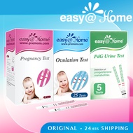 Easy@Home Pregnancy Test Strips Kit, Ovulation Predictor | PdG Urine Test / First Response / Clearbl