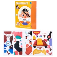 Magnetic Puzzle Kids Set For Role Playing And Educational Entertainment