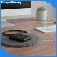 [prosperrise] Proximity Sensor RFID ID Card Reader 125kHz 13.56MHz USB for Secure Access Control [MY