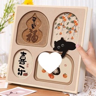 [in stock] Q1D Cat Photo Album6Large Capacity Commemorative Album Insert Pages5Inch7Photo Storage Fa