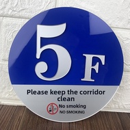 Acrylic Directional Sign