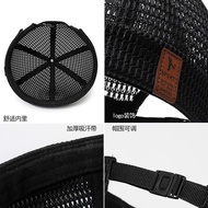 Mesh Docker Cap Adjustable Unisex Brimless Beanie Hat