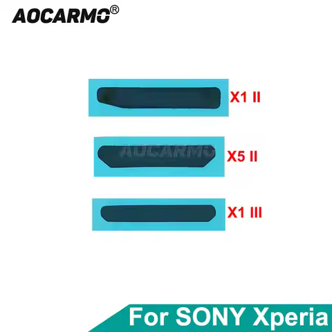 Aocarmo For SONY Xperia 1 II III V VI 5 II X1ii X1iii X5ii Top Dust Mesh Ear Speaker Earpiece Grid W