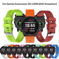 GARMIN VIVOACTIVE 3 FORERUNNER STRAP 55 165 245 245M SILICONE RUBBER STRAP