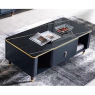 SILVIN Marble TV Console &amp; Coffee Table