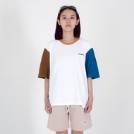 Clote Tshirt Boxy Fit Oversize Audela White Embroidery Cotton Combed 24s