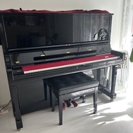 Yamaha YUS3 PE Upright Piano with Bench and Cover
