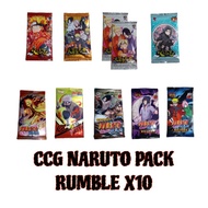 CCG NARUTO RUMBLE PACK X10