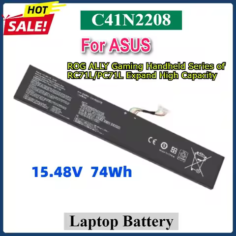 15.48V C41N2208 Laptop Battery for ASUS ROG ALLY Gaming Handheld Series of RC71L/PC71L Expand High C