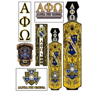 APO A4 design motorcycle stickers