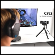 Logitech C922 Pro Stream Webcam Hd - Official Guarantee