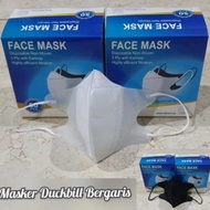 masker duckbill 4play 50pcs