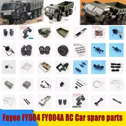 Fayee FY004 FY004A RC Car Parts Tire Axle Transmission Shaft Motor Servo Receiver Original Circuit B