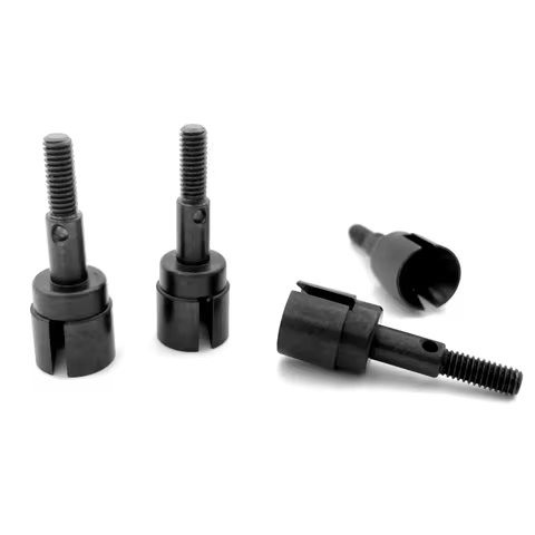 4 PCS HSP 02033 Wheel Axle Parts For 1/10 Redcat Volcano EPX Pro Monster Truck BRONTOSAURUS 94103 94