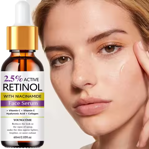 Retinal Face Serum With Niacinamide Vitamin C/E,Hyaluronic Acid & Collgen Softens skin, Brightering 