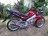 STRIPING STIKER LIST VIXION TAHUN 2008 2009 MERAH VIXION LAMA 2009 OLD MERAH