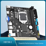 H81 Motherboard LGA 1150 NVME M.2 Slot Support i3 i5 i7/Xeon E3 V3 Processor DDR3 RAM H81M-PRO S1 Ma