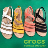 CROCSรัดส้นรุ่นใหม่ Crocs Iconic Comfort Sandals หิ้วนอกOutlet ถูกกว่าชอป นิ่มเบาสบาย ดำ 37