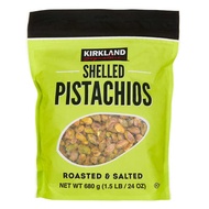 Kirkland Signature Shelled Pistachios Roasted & Salted เคิร์กแลนด์ ซิกเนเจอร์ ถั่วพิสตาชิโออบเกลือแบ