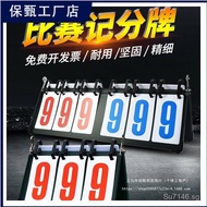 Score Counter Scoreboard Basketball Game Billiards Table Tennis Reversible Scoreboard Card Scoreboar
