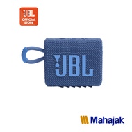 JBL Go 3 ECO ลำโพงบลูทูธแบบพกพาขนาดกะทัดรัด ออกแบบให้เป็นมิตรกับสิ่งแวดล้อม กันน้ำระดับ IP67 ใช้งานน