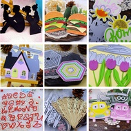 9 Latest Designs Metal Cutting Dies for DIY Scrapbooking Decorative Embossing Handicraft Die Cutting