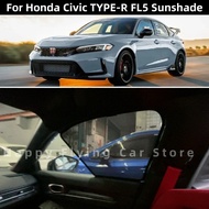 Suitable for Honda Civic TYPE R FL5 car window sunshade,front and side door sun baffle,sunscreen ins
