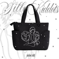 POLKADOT TOTEBAG SILLY KIDDOTS BY SOLAR.STD tote bag