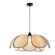 P.K.YO-Vintage Hand-Woven Lotus Dining Room Chandelier European Art Atmosphere Lamp E27 Lamp Head 3