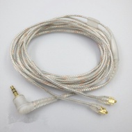 Transparent Line Shure SE535 SE215 Encoded headphone cable audio cable UE900 W40 SE425Universal