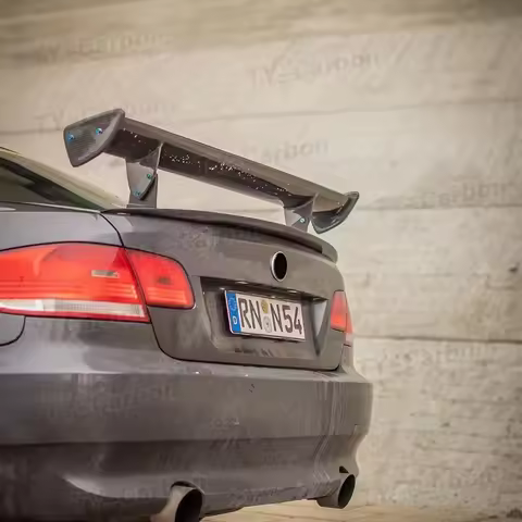 For BMW 1M M2 M3 E46 E82 E87 E90 E92 E93 F30 F10 M4 M5 M6 F80 F82 Revozport Style GTS spoiler Carbon