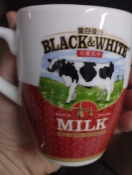 瑞士咖啡室 ~ 黑白淡奶 陶瓷杯