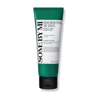 SOME BY MI AHA BHA PHA 30 Days Miracle Acne Removal Foam-3.38oz, 100ml-Korean Facial Cleanser, Used 
