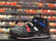 S.G NIKE ZOOM LEBRON III QS DO9354-001 黑色 復刻 籃球鞋 男鞋