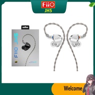 FiiO JH5 1DD+4BA Hybrid 5 Drivers HiFi Stereo In-Ear Earphone, Detachable 0.78mm 2 Pin Cable 3.5mm f