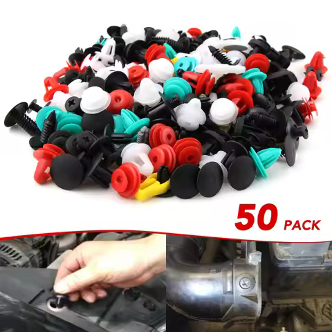 50pcs Universal Mixed Clips For Citroen C4 C5 C3 Picasso Xsara Berlingo Saxo C2 C1 C4L DS3 Xantia DS