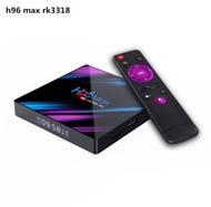 H96 Max Smart TV Box Android 11 4K HD WiFi BT Media Player Rk3318