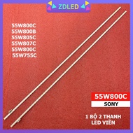 SONY TV LED BAR 55W800C 55W800B 55W805C 55W807C 55W800C 55W755C - 1 SET OF 2 FRAME LED BARS 100% NEW