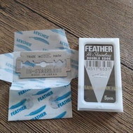 Feather Razor | Feather Hi Stainless Platinum Double Edge Razor Blades