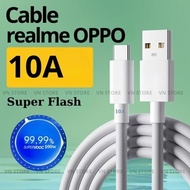 Type C SuperVOOC 10A cable, oppo realme fast charging, original standard vooc charging protocol 33w 