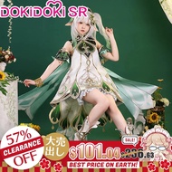 นาฮิดะคอสเพลย์ชุดคอสเพลย์ผู้หญิงกระแทก Genshin เกม DokiDoki-SR Kusanali Rukkhadevata ซูเมอร์คริสต์มา